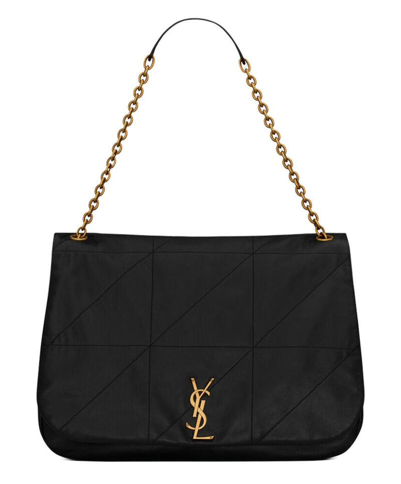 Saint Laurent Jamie 4.3 In Lambskin Black